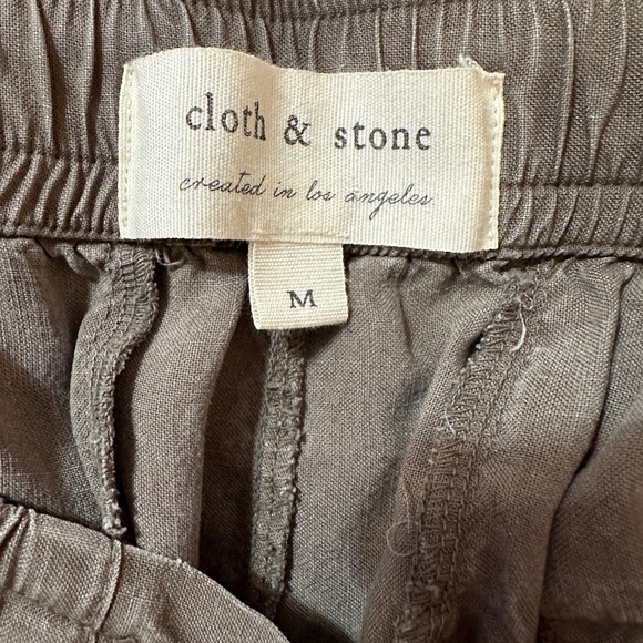 Cloth & Stone Tencel Cargo Joggers Womens Medium - Picture 3 of 4